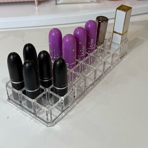 Clear Acrylic Lipstick Organizer
